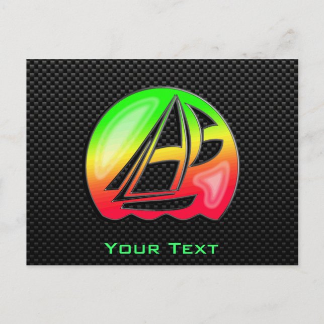 Carte Postale Voile lisse (Devant)