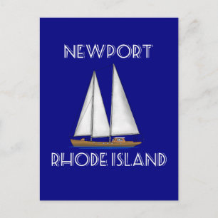 Carte Postale Voile Newport Rhode Island