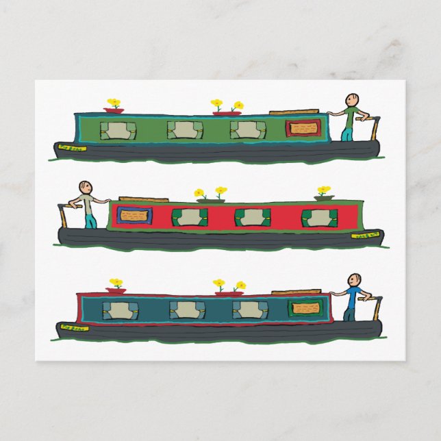 Carte Postale Voilier (Devant)