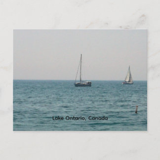 Carte Postale Voiliers sur le lac Ontario