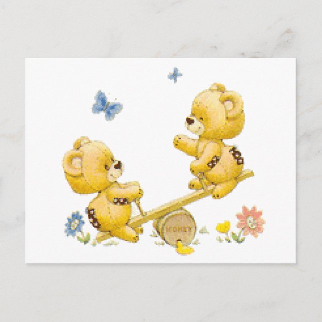 Carte Postale Voir Ours de scie (Devant)