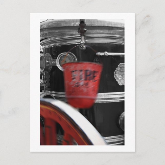 Carte Postale Voir rouge (Devant)