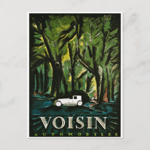 Carte Postale Voison Automobiles - Vintage au début des années 1