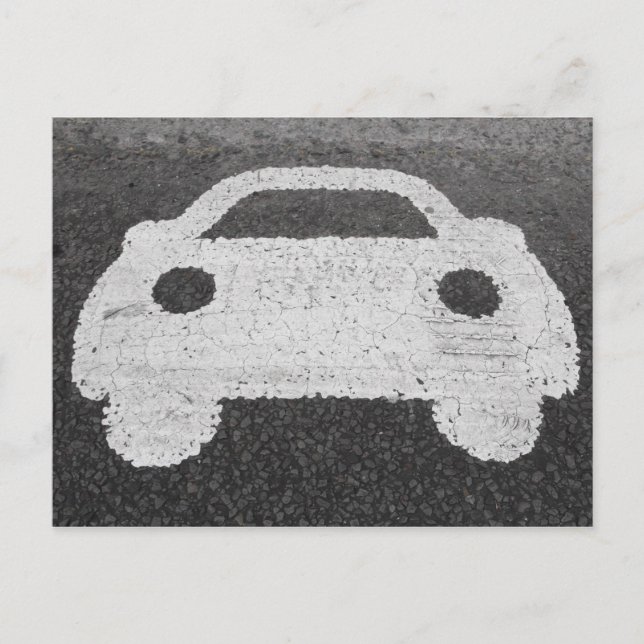 Carte Postale Voiture (Devant)