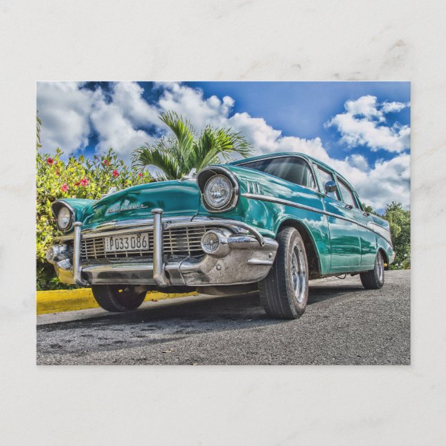 Carte Postale Voiture antique (Devant)