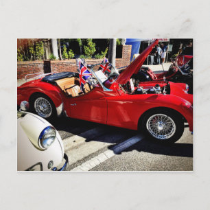 Carte Postale Voiture britannique antique