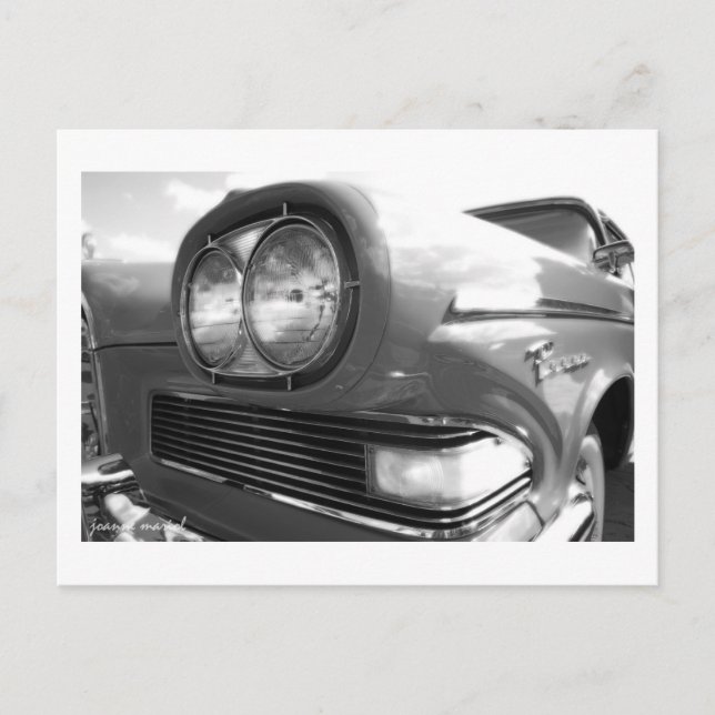Carte Postale Voiture Classique 34 (Devant)