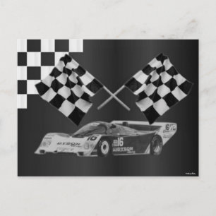 Carte postale Voiture Race