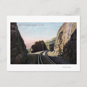 Carte Postale Voiture Railroad Short Line
