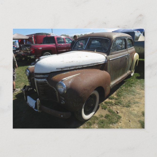 Carte Postale Voiture Rustbucket (Devant)