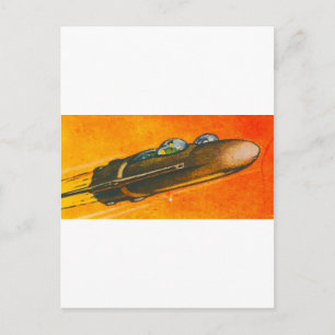 Carte Postale Voiture spatiale