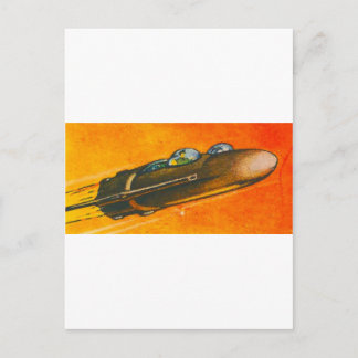 Carte Postale Voiture spatiale