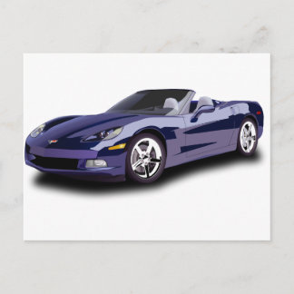Carte Postale Voiture sportive