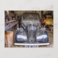 Voiture vintage En Garage