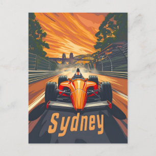 Carte Postale Voiture Vintage Sydney