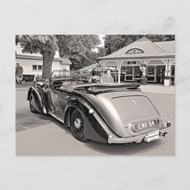 Carte Postale Voitures classiques à Saratoga (Devant)