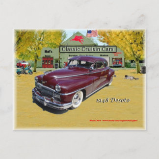 Carte Postale Voitures classiques de croisière Desoto 1948