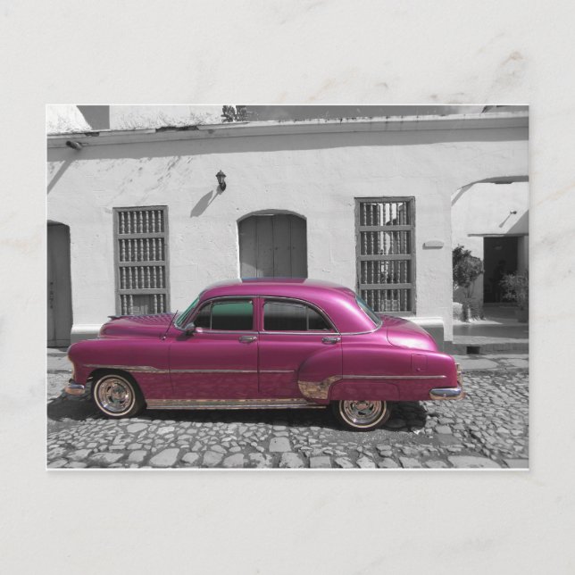 Carte Postale Voitures cubaines 4 (Devant)