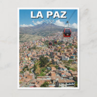 Voitures de câble à La Paz Bolivie Voyage
