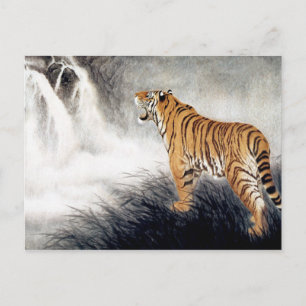 Carte Postale Voix du tigre