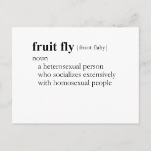 Carte Postale VOL DE FRUITS (définition)