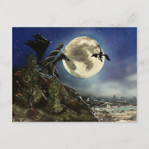 Carte Postale Vol Dragon