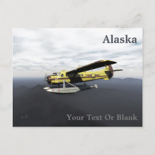 Carte Postale Vol Moose Aviation de Havilland DH3-C Otter