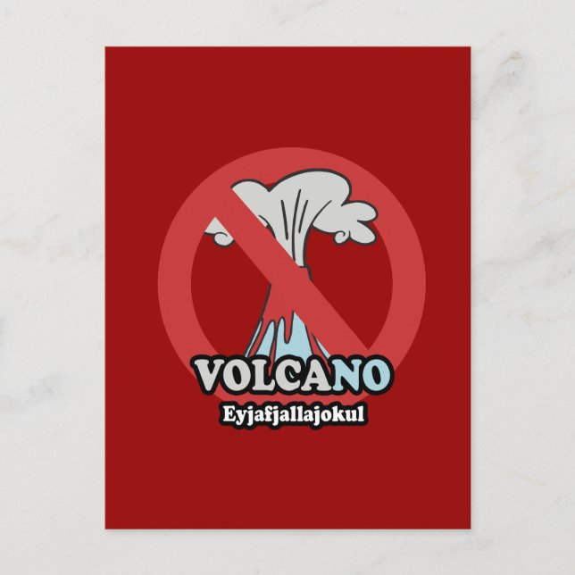 CARTE POSTALE VOLCA-NO (Devant)