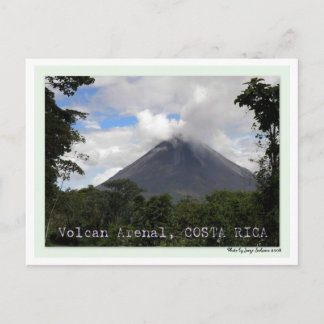 Carte Postale Volcan Arenal COSTA RICA