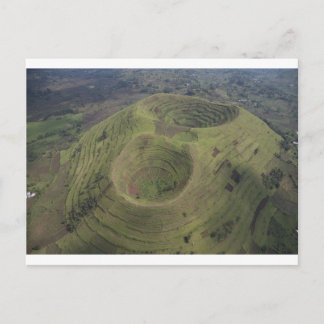 Carte Postale Volcan en Afrique