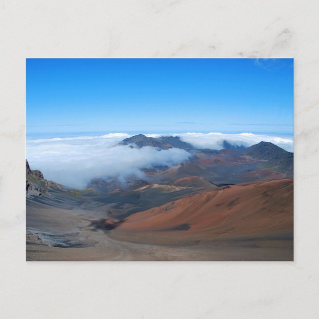 Carte Postale Volcan et cratère de Haleakala, Maui Hawaii (Devant)