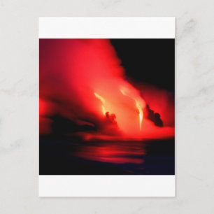 Carte Postale Volcan Feu Et Glace Kona Hawaï