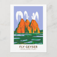 Voler Geyser Hualapai Flat Nevada Vintage