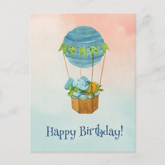 Carte Postale Voler le plus haut possible (Devant)