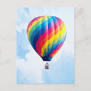 Carte Postale Volez Libérez Mon Ballon À Air Chaud !