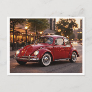 Carte Postale Volkswagen Beetle