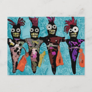 Carte Postale Voodoo Dolls