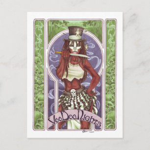 Carte postale VooDoo Nights