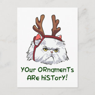 Carte Postale Vos ornements sont l'histoire