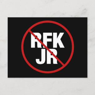 Carte Postale Vote anti RFK Jr contre Robert F. Kennedy Yard