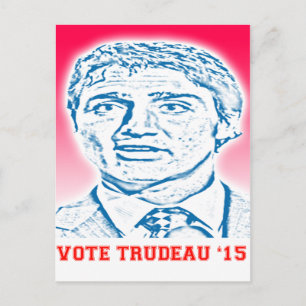Carte Postale Vote Trudeau 15