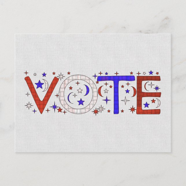 CARTE POSTALE VOTER (Devant)