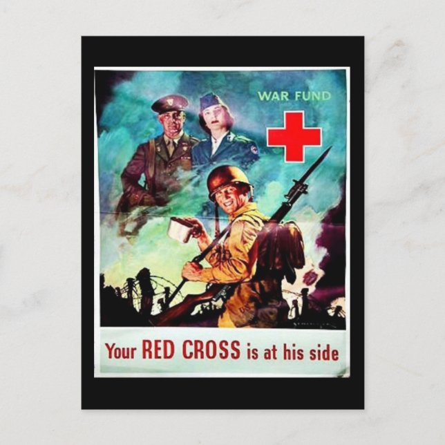 Carte Postale Votre Croix Rouge (Devant)