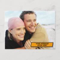 Votre Message Photo Amusant Rétro Bande Dessinée P