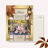 Votre photo Rustic Fall laisse de l'or Enregistrer