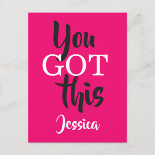 Carte Postale Vous Avez Ce Citation Motivationnelle Typographie 
