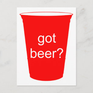 Carte Postale vous avez de la bière ?