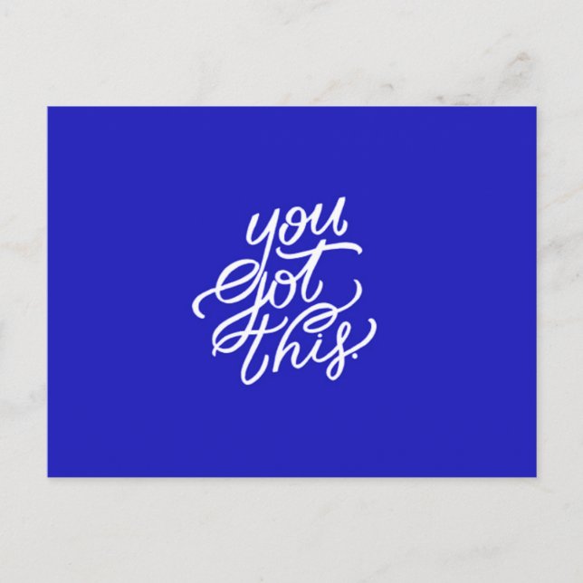 CARTE POSTALE VOUS AVEZ OBTENU CE MOTIVÉ ENCOURAGEMENT DE CITATI (Devant)