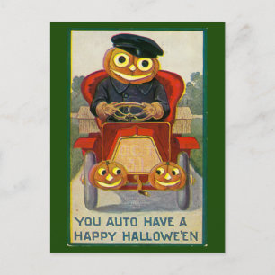 Carte Postale Vous avez un Hallowe'en heureux