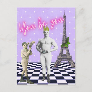 Carte Postale Vous Devez Donner Du Pouvoir À L'Art Pop